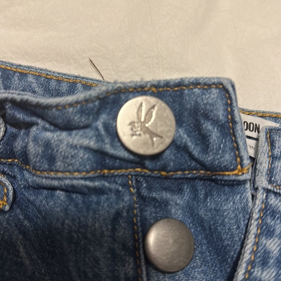 ONE by One Teaspoon High Waist Bandits denim shorts - Picture 6 of 6